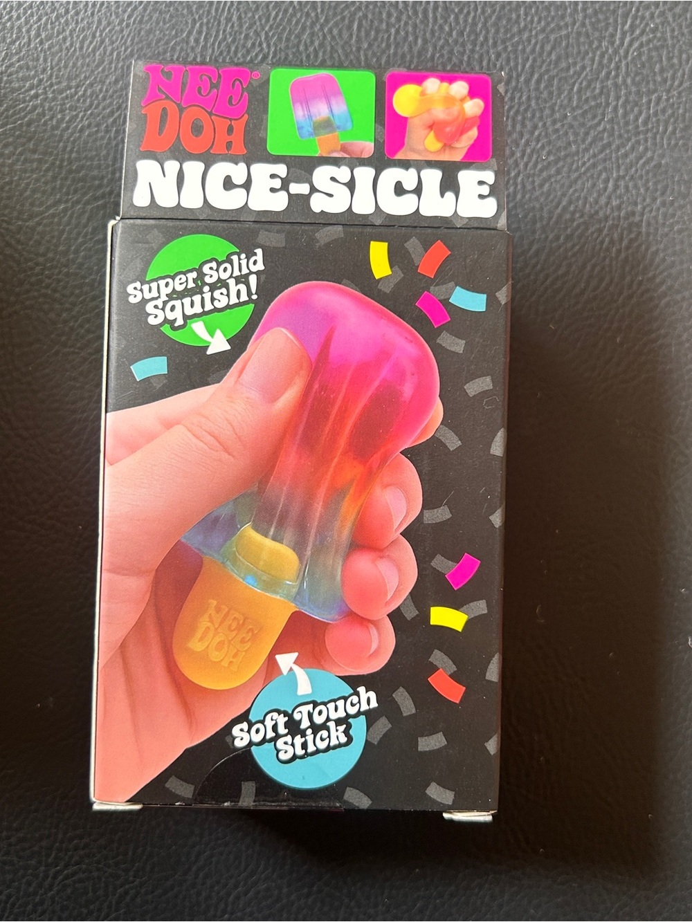 Nee Doh Rainbow Nice Cicle Popsicle Squishy Fidget Toy NEW - Picture 2 of 2